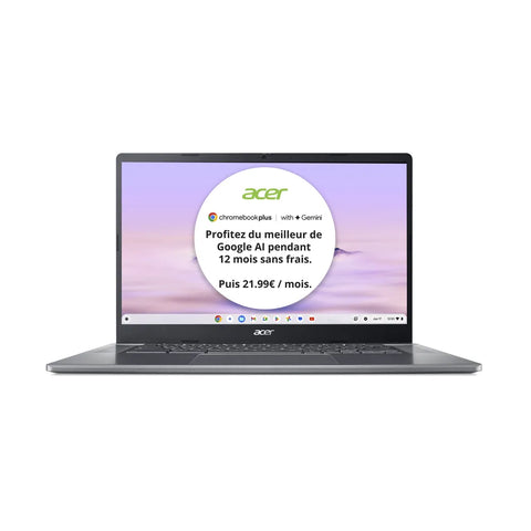 Chromebook Plus 515 touchscreen | CB515-2HT | Silver