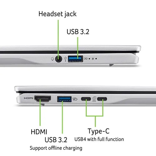 Swift 14 AI touch | SF14-61T | Silver Copilot+ PC