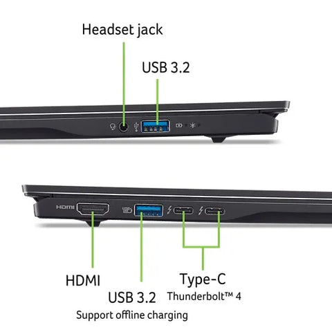 Swift 16 AI OLED Ultrathin Laptop | SF16-51 | Black