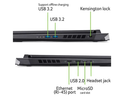 Nitro 17 Gaming Laptop | AN17-42 | Black