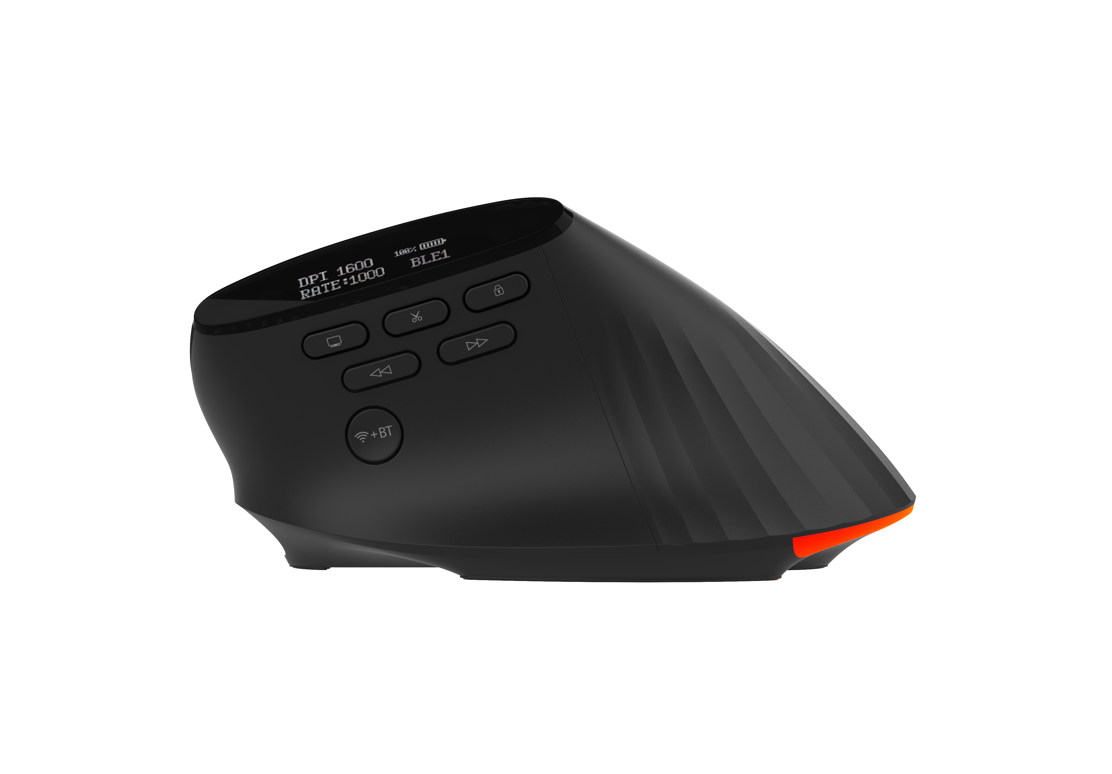 Acer Smart Fit Mouse — OLED display