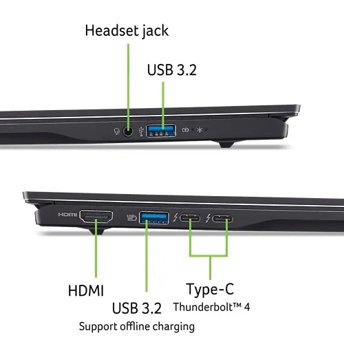 Swift 16 AI OLED Ultrathin Laptop | SF16-51 | Black - Image 2